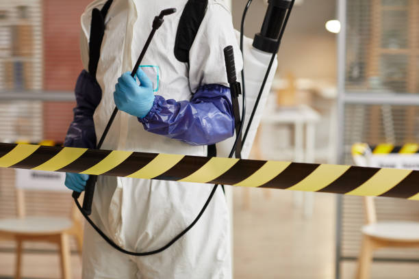 Professional Sewage Cleanup technician working in Lowellville, OH
